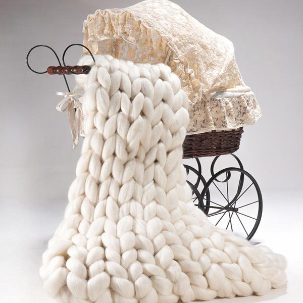 Blanket Silk ArmKnitting By VS